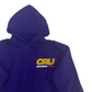 CRUCIAL DISTRESSED HOODIE PURPLE